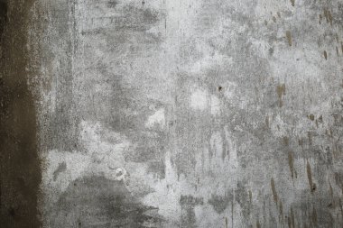 Çimento-kum harç ile sıva sonrası duvar arka planı