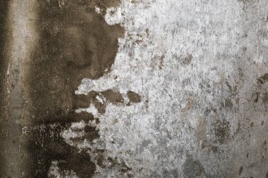 Çimento-kum harç ile sıva sonrası duvar arka planı