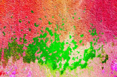 Gökkuşağı tarzında Grunge duvar renkli arka plan dokusu