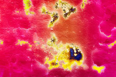 Gökkuşağı tarzında Grunge duvar renkli arka plan dokusu