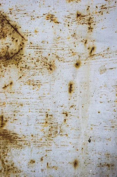 오래 된 녹슨 페인트 금속 표면 — 스톡 사진