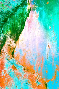 Gökkuşağı tarzı grunge arka plan duvar dokusu