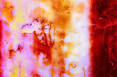 Gökkuşağı tarzı grunge arka plan duvar dokusu