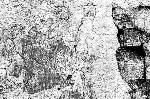 Фон гранжевой монохромной стены — стоковое фото