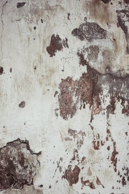 Kırık ve peeling boya eski duvar arka plan.