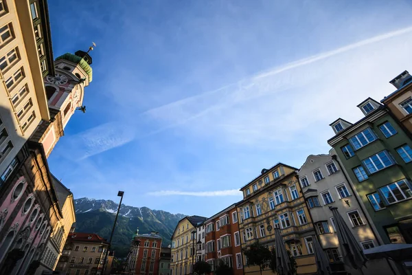 Spitalskirche Iglesia Católica Altstadt Old Town Innsbruck Tirol Austria Europa — Foto de Stock