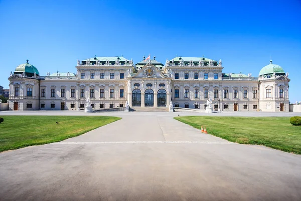 Bonita Vista Verão Palácio Belvedere Alemão Schloss Belvedere Complexo Palaciano — Fotografia de Stock