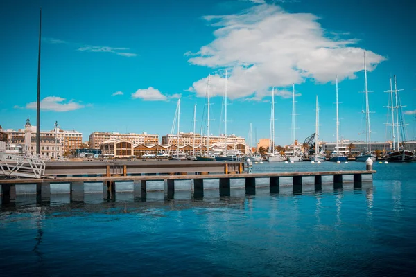 Hafen von Valencia — Stockfoto