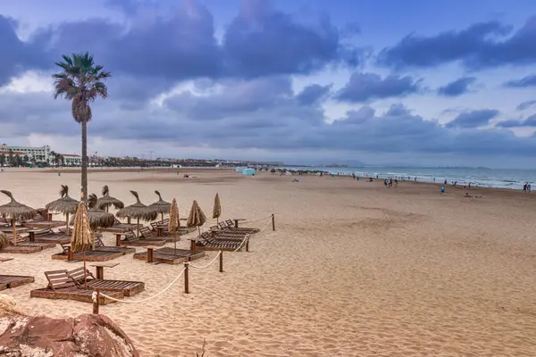 Valencia Stranddag — Stockfoto