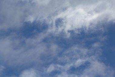 Havada arka plan bulutlar gökyüzü.