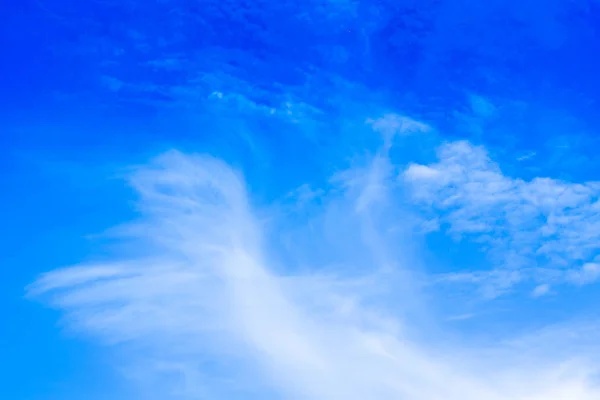 Gökyüzü Mavi Gökyüzü Bulutlar Havada — Stok fotoğraf