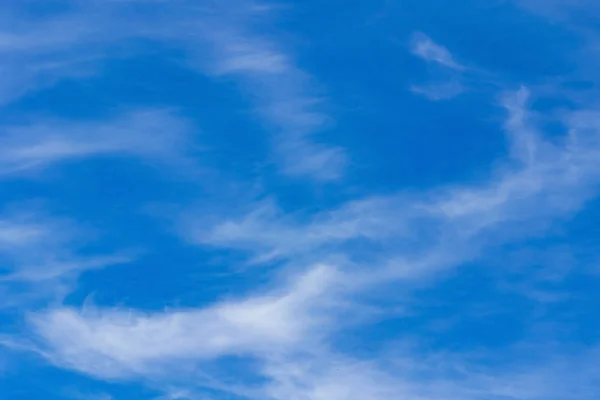 Blue Skies Constantly Moving Clouds — Stock Photo, Image