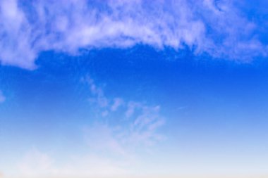 Gökyüzü arka plan yaz manzara.