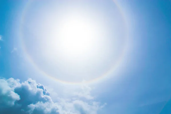 Sun Day Spread Light Circle Beautifully — Stock Photo, Image
