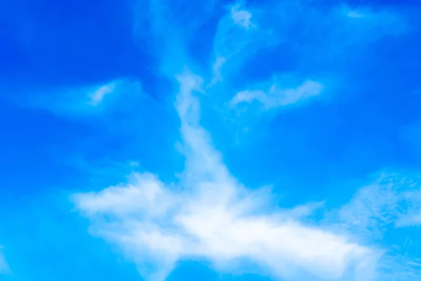 Голубое Небо Облаками Подходит Веб Дизайна — стоковое фото