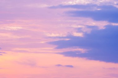 Gökyüzü arka plan yaz manzara.