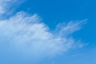  Metin için havada mavi zemin.