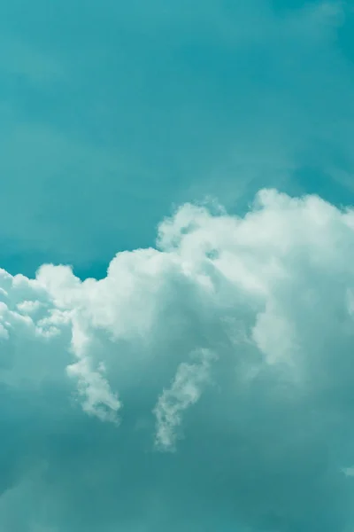 Sky Clouds Moving Wind Small Group Clouds — Stock Photo, Image