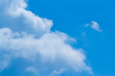 Metin için havada mavi zemin.