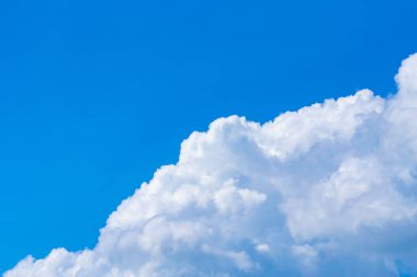 Metin için havada mavi zemin.