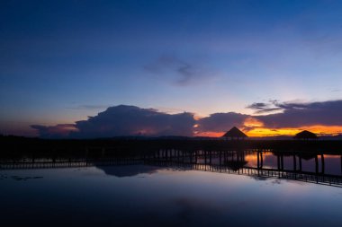 Gökyüzü doğa manzara arka fon için