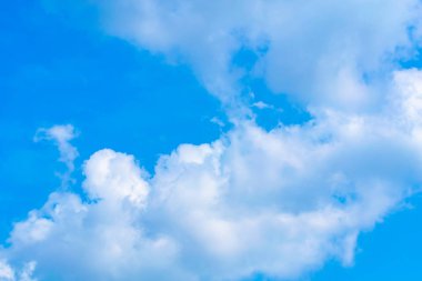 Metin için havada mavi zemin.