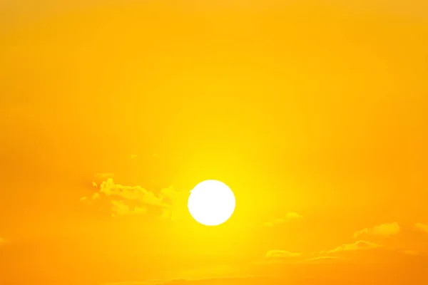 Morning sun light orange hot zone.