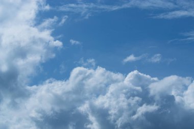  Yaz arka plan bulutlu, tatil için uygun.