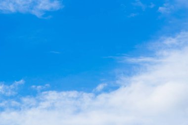 Metin için havada mavi zemin.