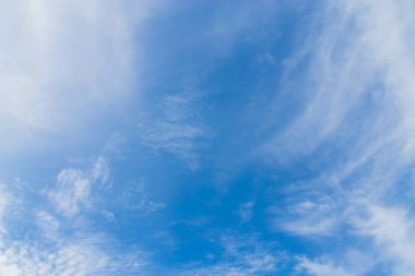 Metin için havada mavi zemin.