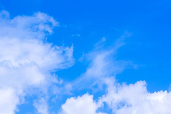 Azul Céu Nublado Fundo — Fotografia de Stock