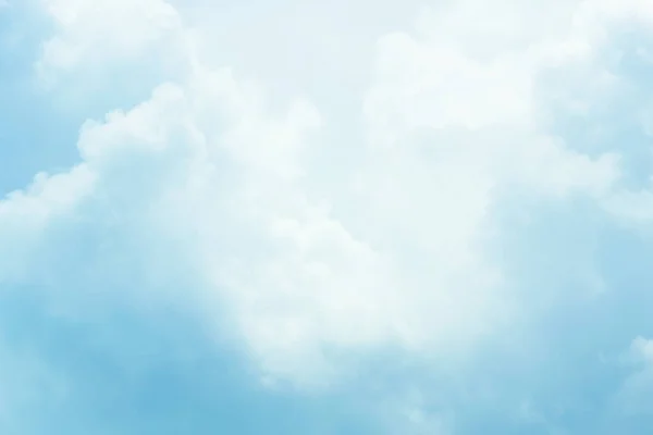 Lindas Nuvens Com Céu Azul Tempo Natural Nuvens Azuis Luz — Fotografia de Stock