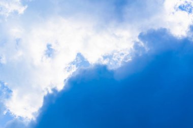 gökyüzü bulutlu rüzgarla hareket.