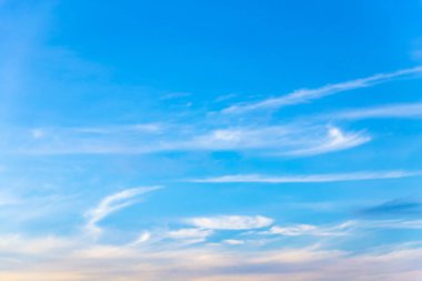 Metin için havada mavi zemin.