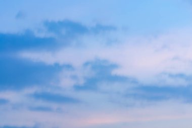 Metin için havada mavi zemin.