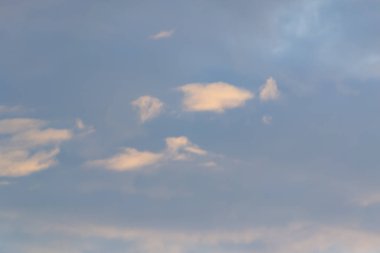 Romantik mavi gökyüzü, ücretsiz manzara.