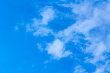 Romantik mavi gökyüzü, ücretsiz manzara.