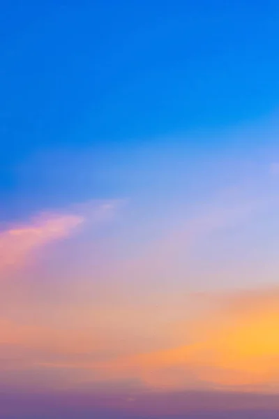 Cielo Azul Nubes Con Espacio Para Filmar Escena — Foto de Stock
