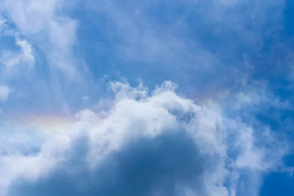 Cielo Colorato Giorno Arcobaleni — Foto Stock