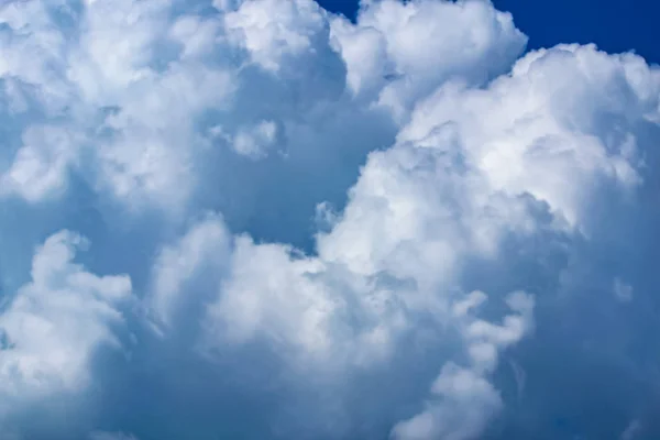 Azul Céu Com Nuvem — Fotografia de Stock