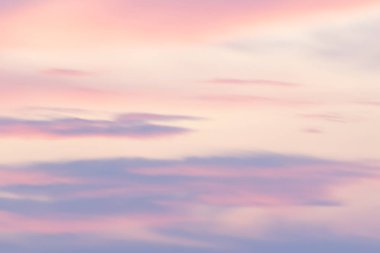 Renkli hava bulutlar.