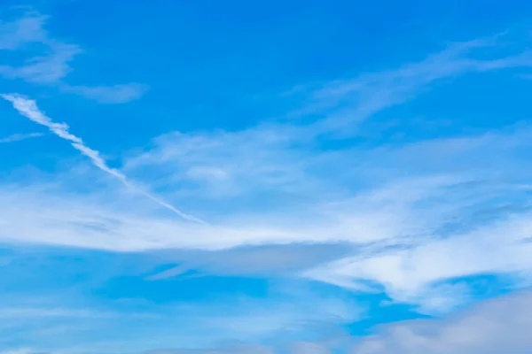 Cielo Azul Fondo Nubes — Foto de Stock