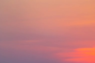 Renkli hava bulutlar.