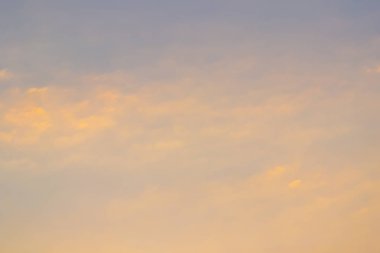 Renkli hava bulutlar.