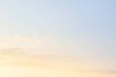 Renkli hava bulutlar.