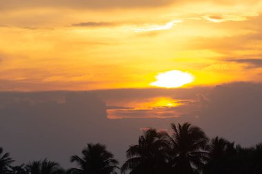  mavi gökyüzü görünümü