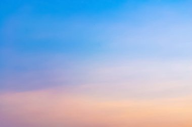  mavi gökyüzü görünümü