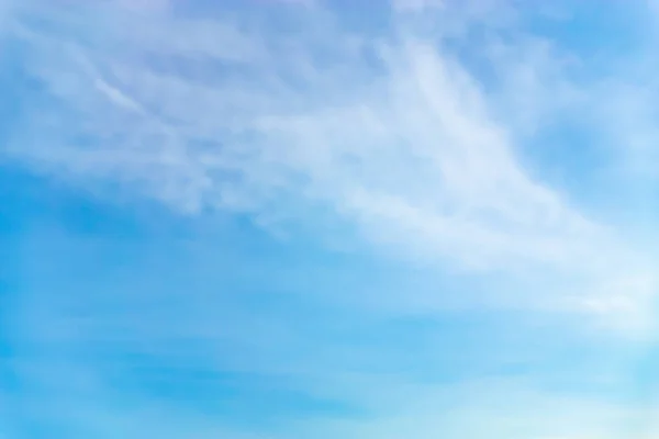 Wunderschöner Blauer Himmel Und Weiße Wolken Wie Gemälde Von Malern — Stockfoto