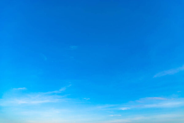 Clouds of Nature in a Bright Sky Day.