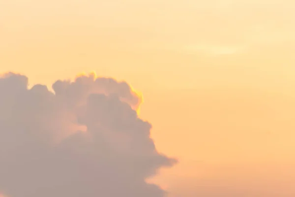Wolken Van Hemel Zon Avond Van Zomer — Stockfoto